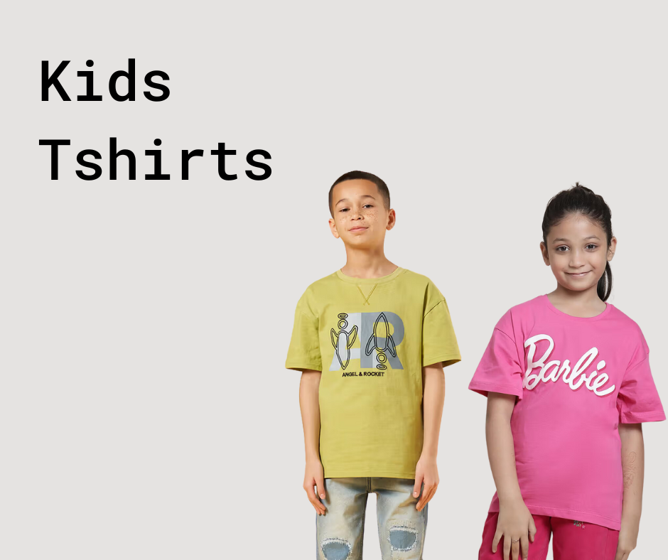 Kids Half Sleeve Round Neck T-shirt