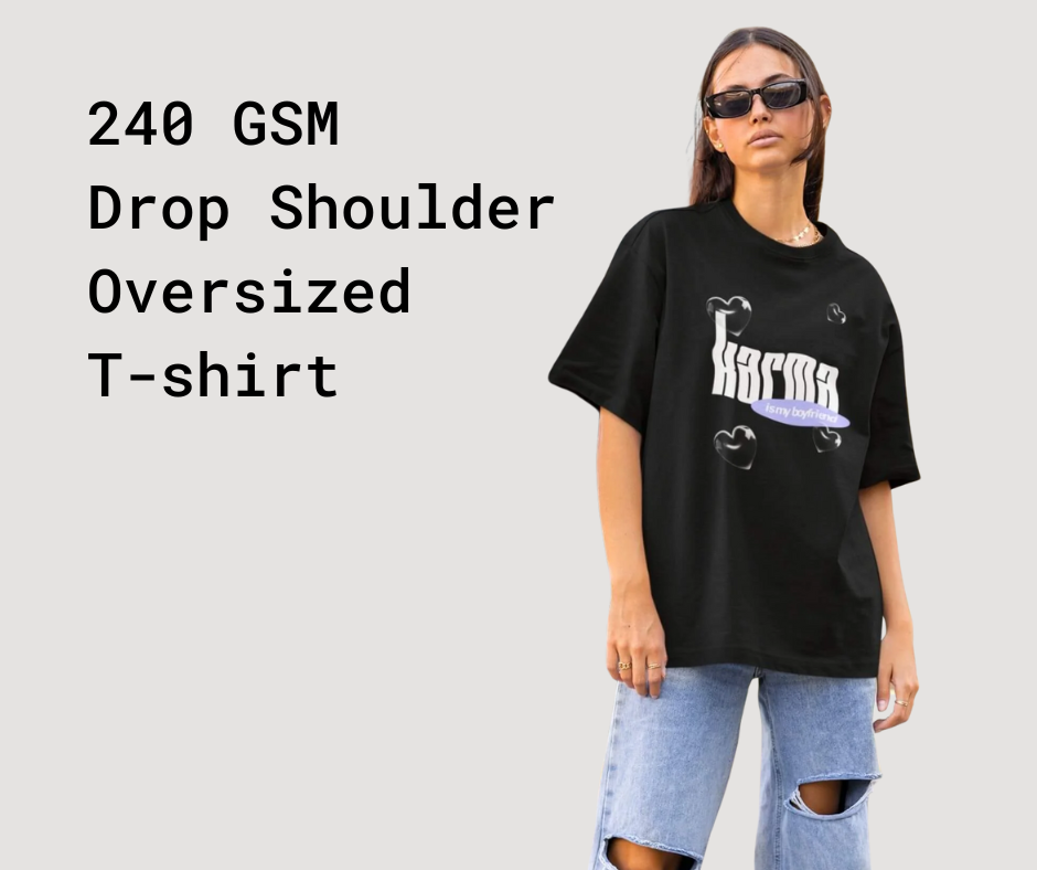 Women's Dropshoulder Oversized T-shirt